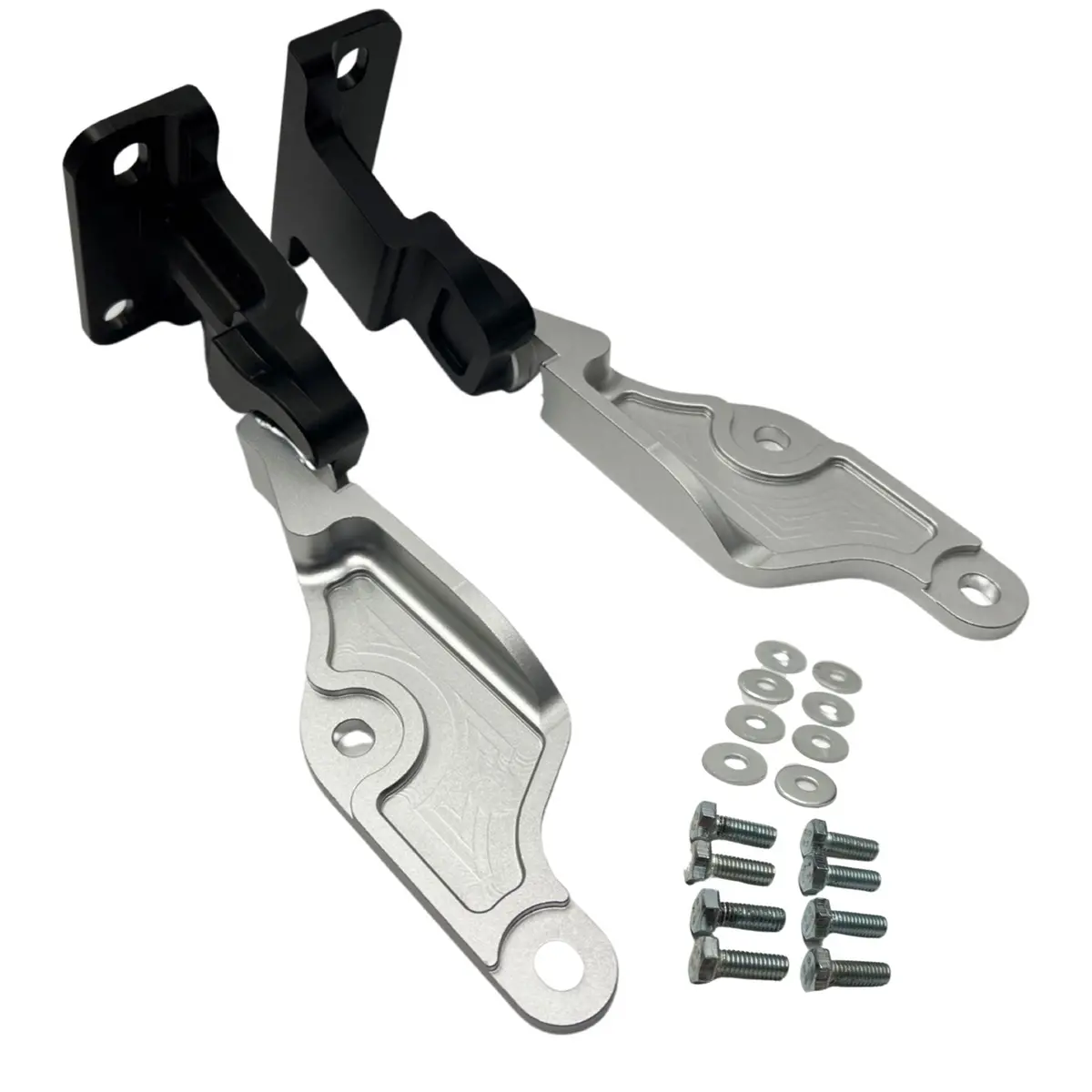 Billet Aluminum Quick Hood Hinge Release Latch For Honda Acura Rsx Dc5 2002-2006 1