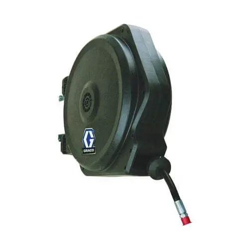 Graco Hose Reel Ld Series - Water / Air / Coolant, Spring Rewind, 10Mm Id X 15M Hose 1