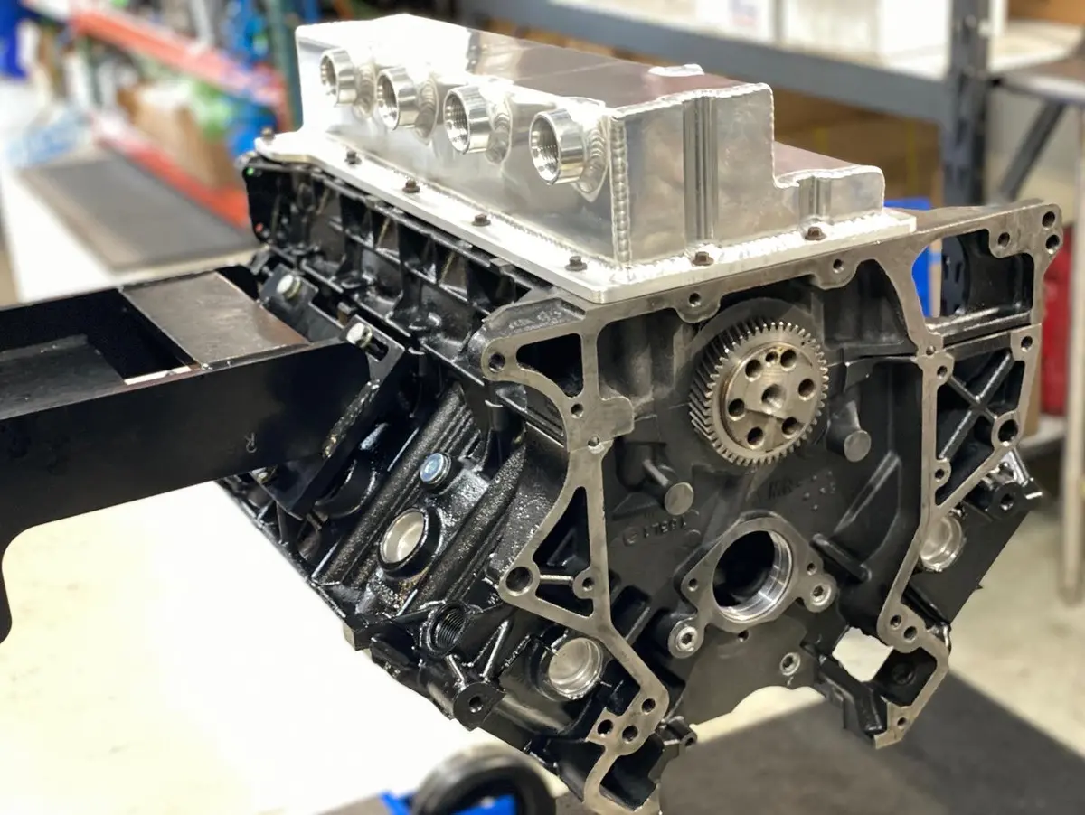 6.0/6.4 Powerstroke Dry Sump Oil Pan 1