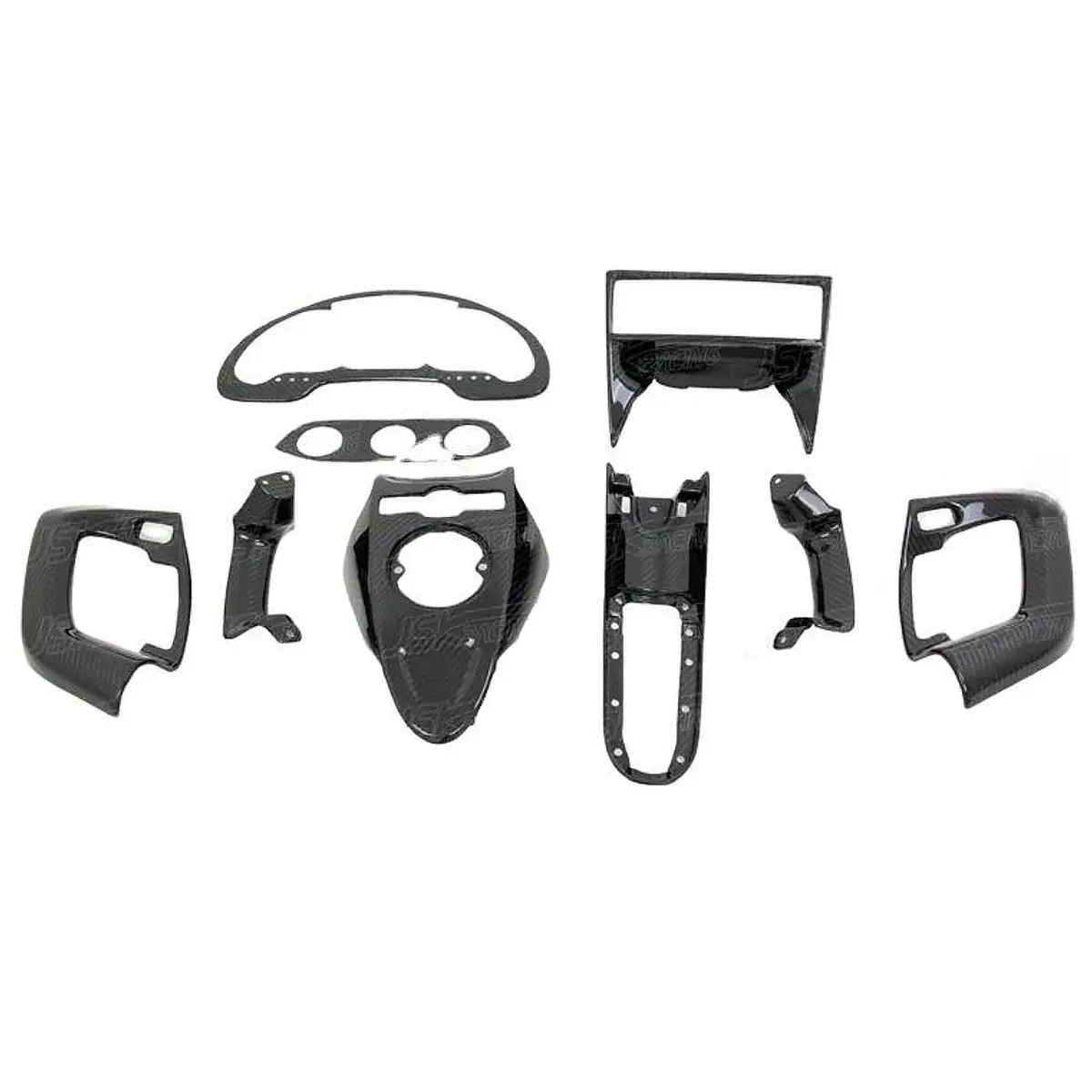 Dry Carbon Fiber Interior Panel Trim Replacement For Lamborghini Gallardo Lp550 Lp560 Lp570 1