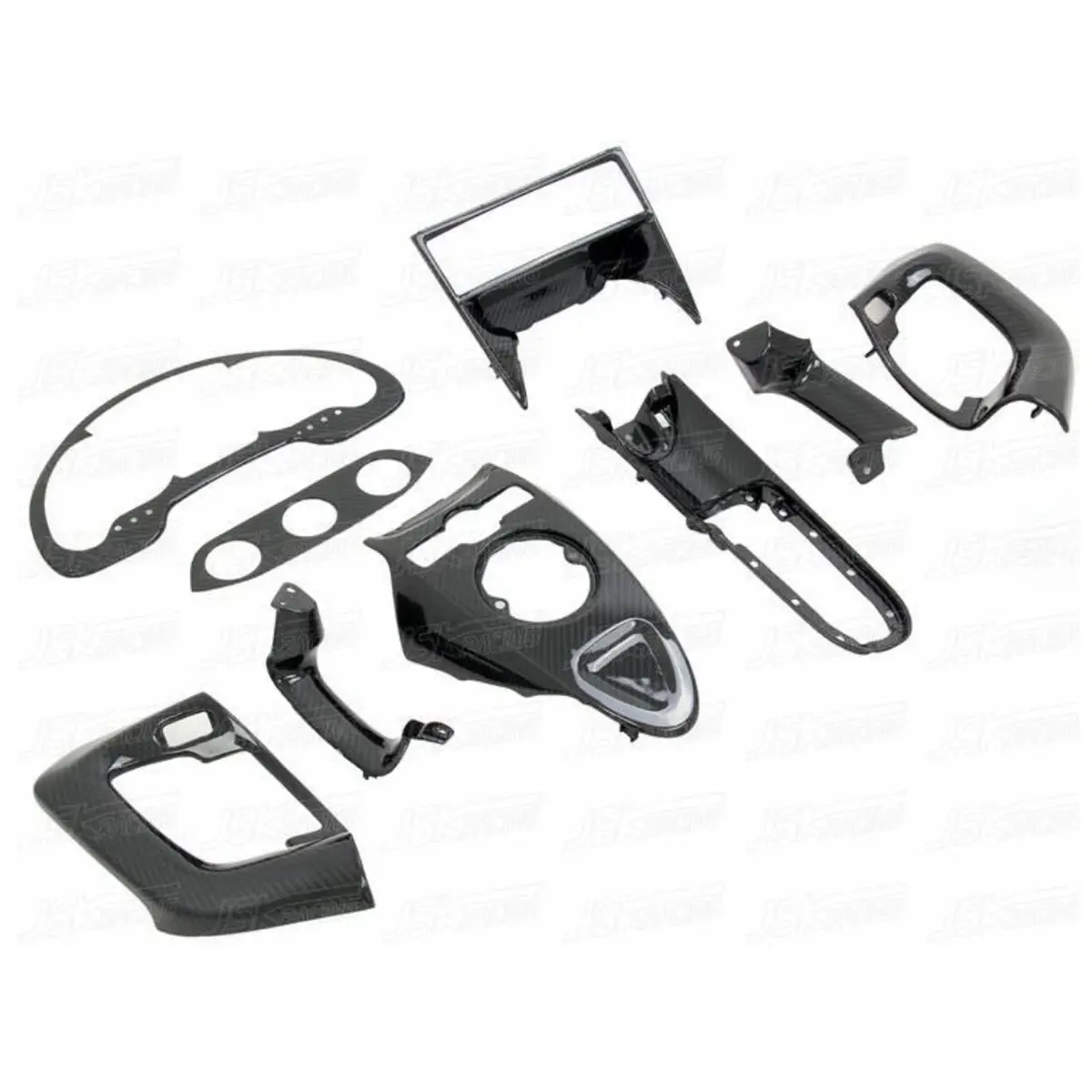 Dry Carbon Fiber Interior Panel Trim Replacement For Lamborghini Gallardo Lp550 Lp560 Lp570 2