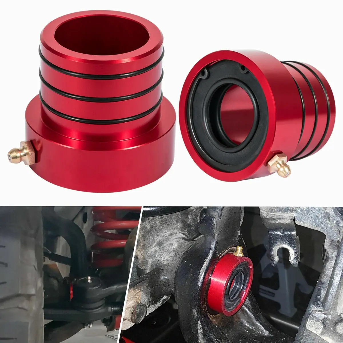 Mg21103 Dana 30/44 Front Axle Tube Seal Pair Fit For Jeep Cherokee 1984-2001 / Grand Cherokee 1984-2001 / Tj 1997-2006 / Wrangler 1987-2018 (Except 1996) 1