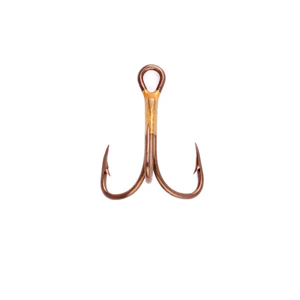 Eagle Claw 2X Strong Treble Hooks (374) - 5 Pack 1
