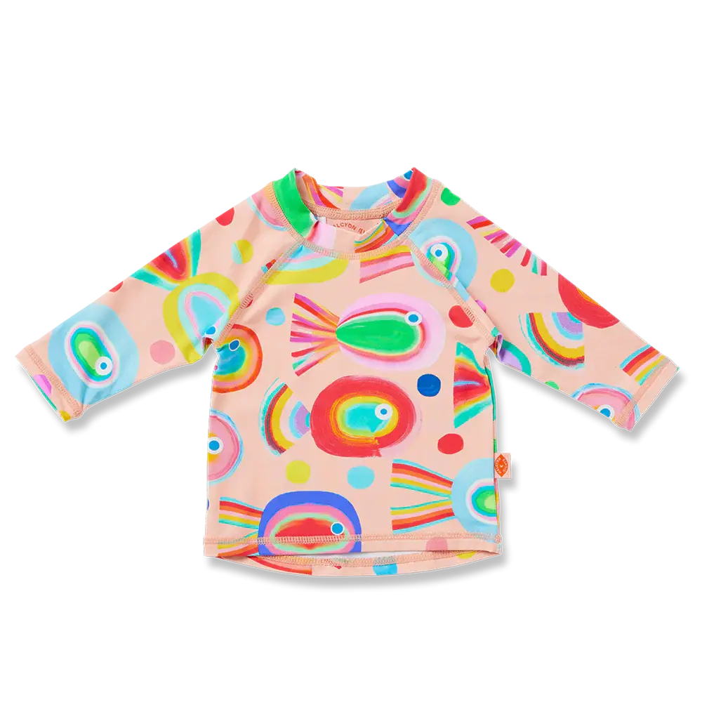 Long Sleeve Rash Vest Various Designs 1