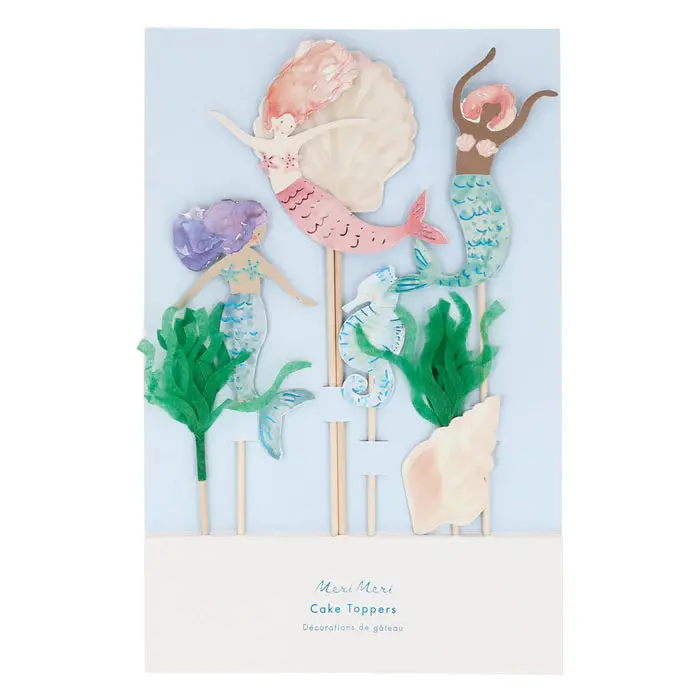 Mermaid Cake Toppers 1