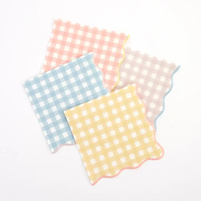 Gingham Small Napkins 1