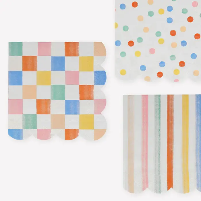 Colorful Pattern Napkins 2