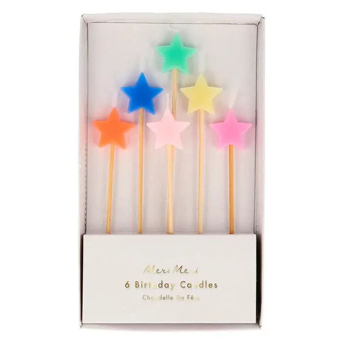 Mixed Star Candles 1