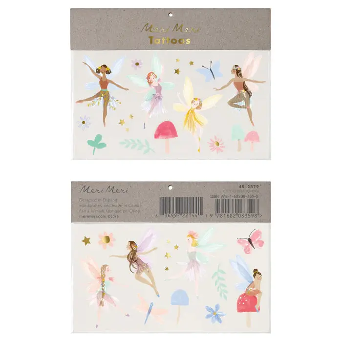 Fairy Large Tattoos (Pack Of 2) 1