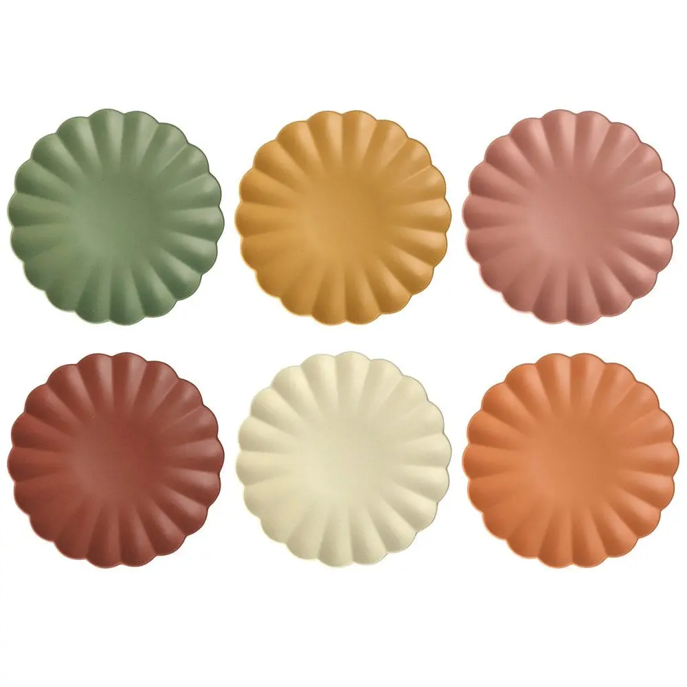 Earthy Reusable Bamboo Plates 1