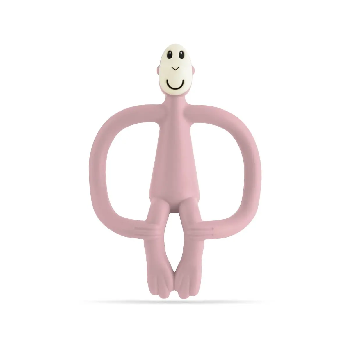Monkey Teether - Dusty Pink 1