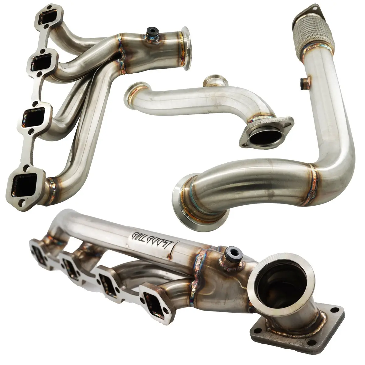 5.0L V8 T4 Turbo Manifold Kit For 1979-1993 Ford Mustang Hot Parts 304Ss 1