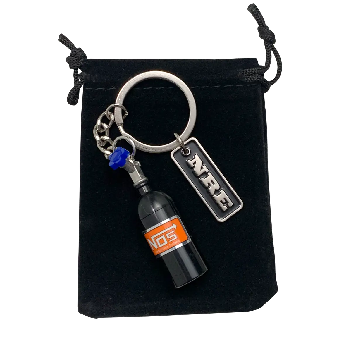 Nre Nitrous Bottle Keychain - Black 1