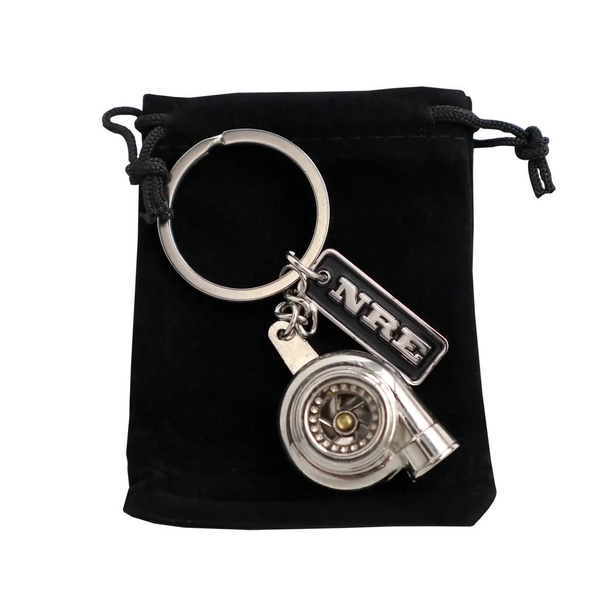 Nre Turbo Keychain - Chrome 1