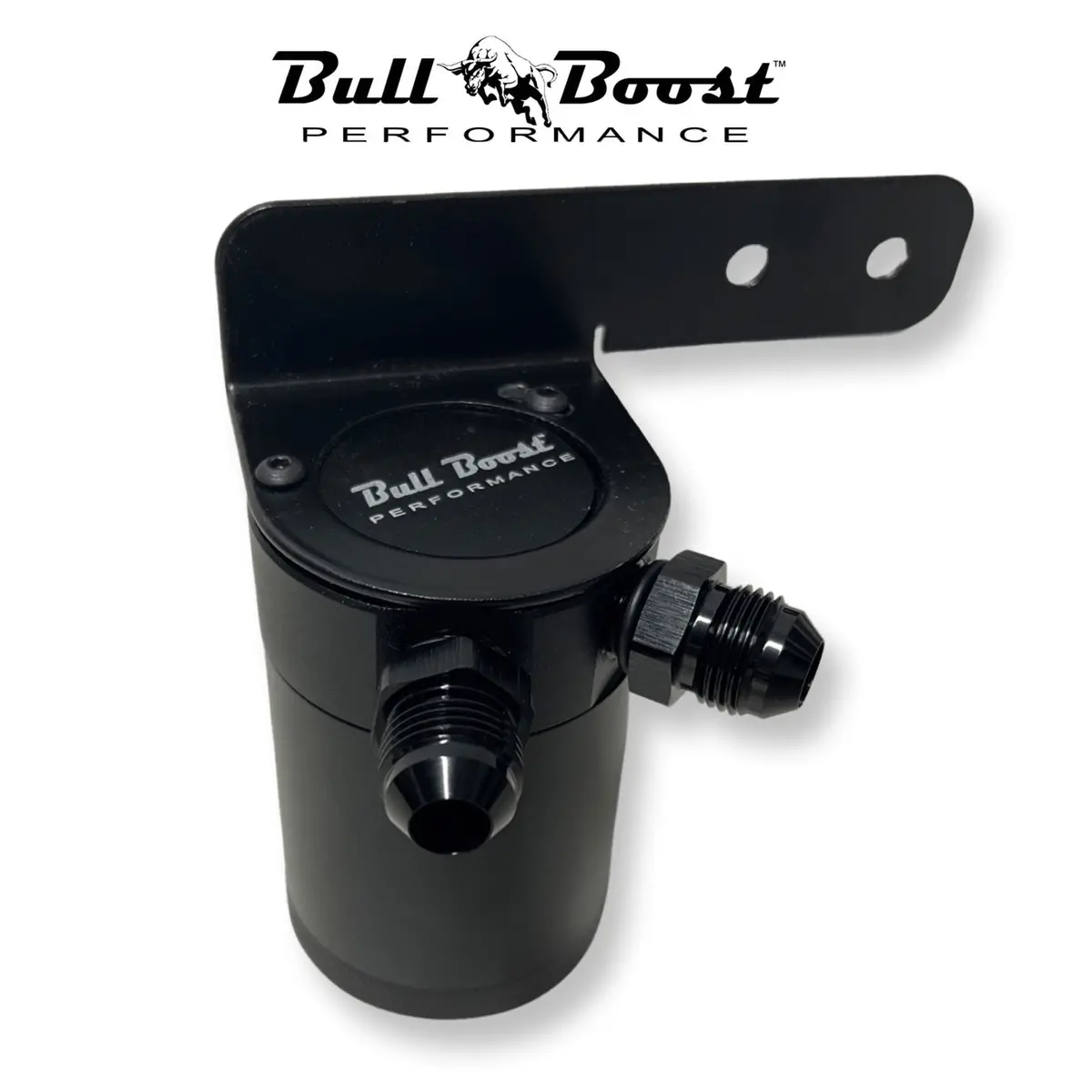 6An Oil Catch Can With Mounting Bracket Included An6 1
