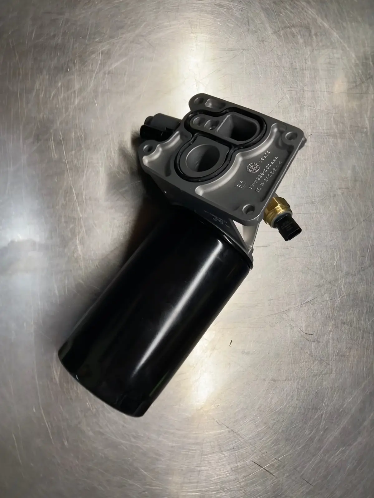 2020+ 6.7L Powerstroke Oil Filter Adapter 1