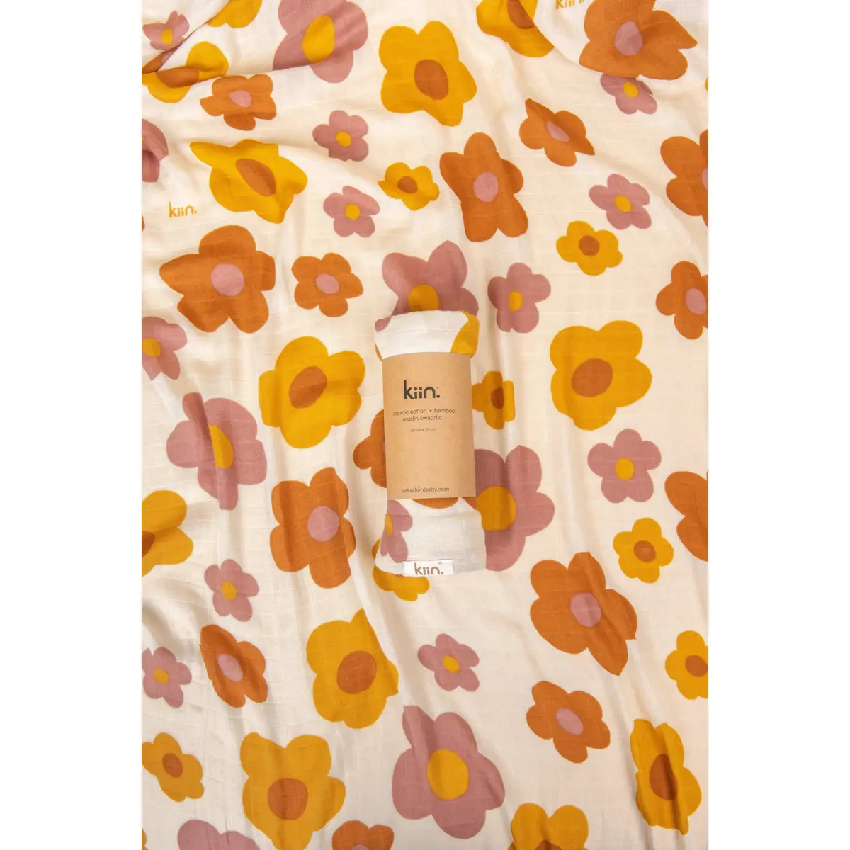 Organic Muslin Swaddle Various Style 1