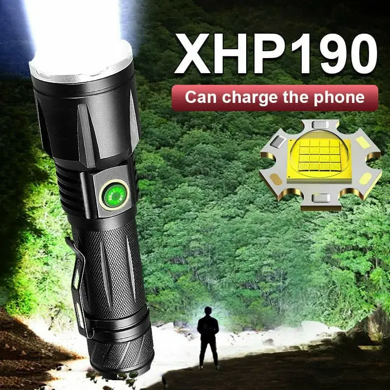 Bbx950 Led Flash Light With A 26650 Removable Battery 1