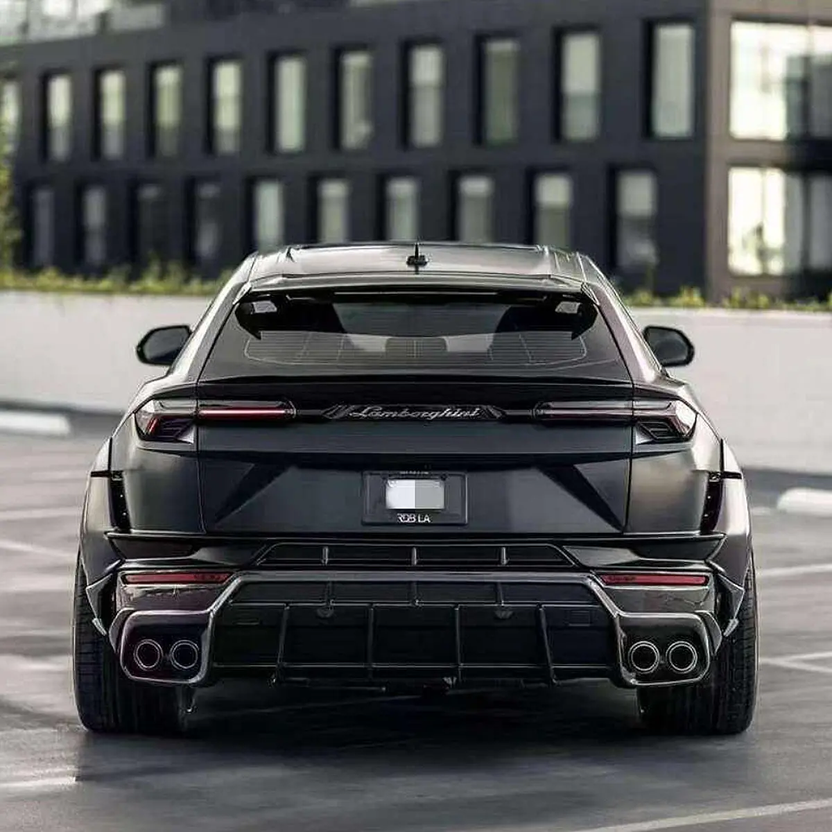 1016 Style Dry Carbon Fiber Rear Diffuser For Lamborghini Urus 1