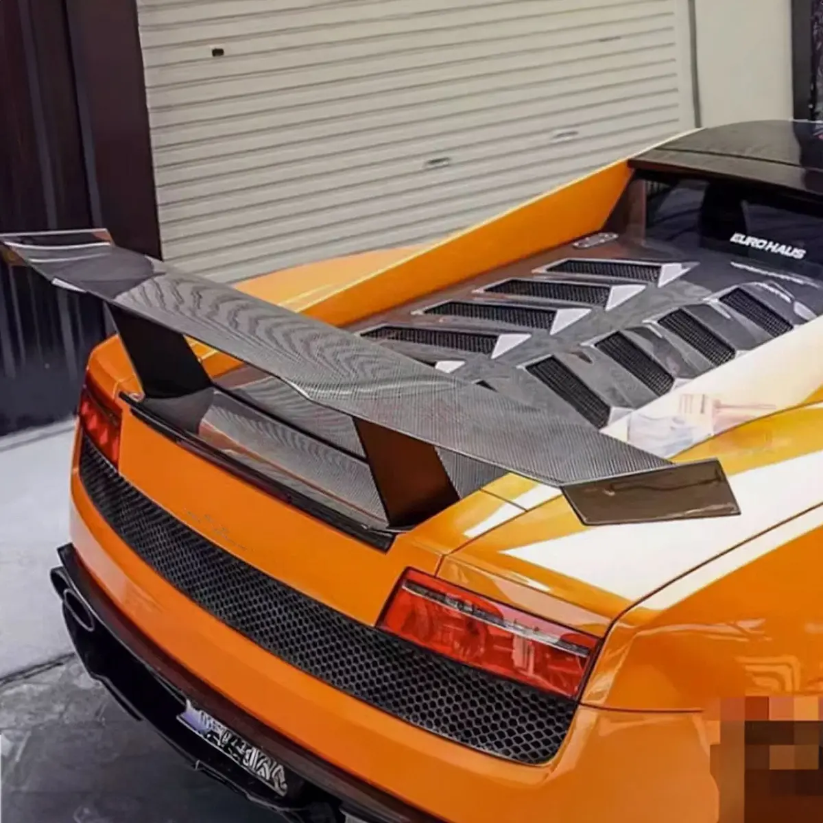 Stratec Carbon Fiber Rear Engine Trunk For Lamborghini Gallardo Lp550 Lp560 Lp570 1
