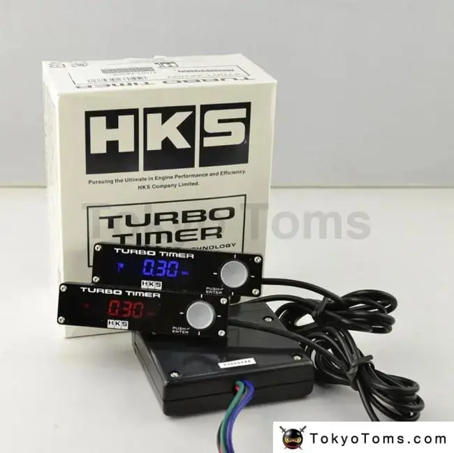Universal Racing Car Turbo Timer Type 0 Digital Led Display Led White/Blue/Red41001-Ak009 1