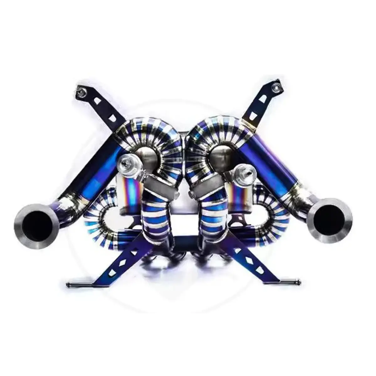 Titanium Performance Catback Exhaust System For Lamborghini Aventador S Roadster 6.5L V12 1