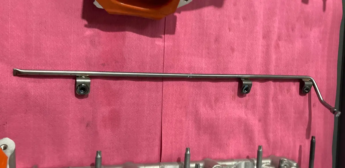 6.7L Powerstroke Rocker Oil Rail (Left) 1