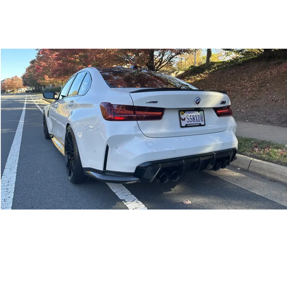 Csl Style Laser Taillights For Bmw G80 M3 G20 3 Series 1