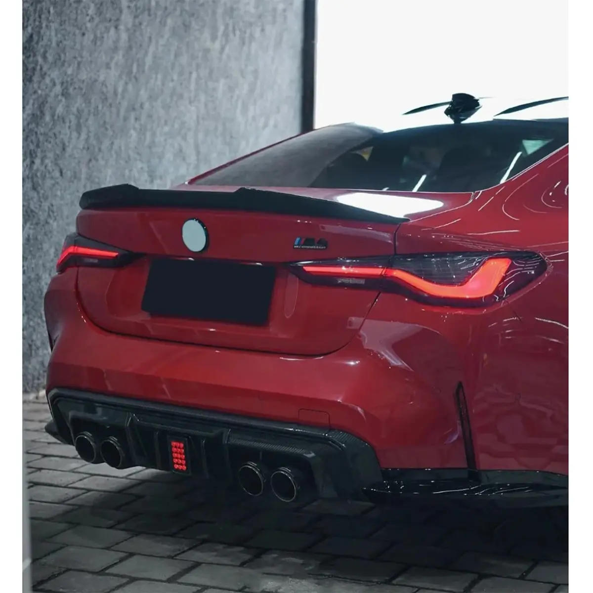 Dry Carbon Fiber F1 Style Rear Diffuser For Bmw G80 M3 G82 M4 1