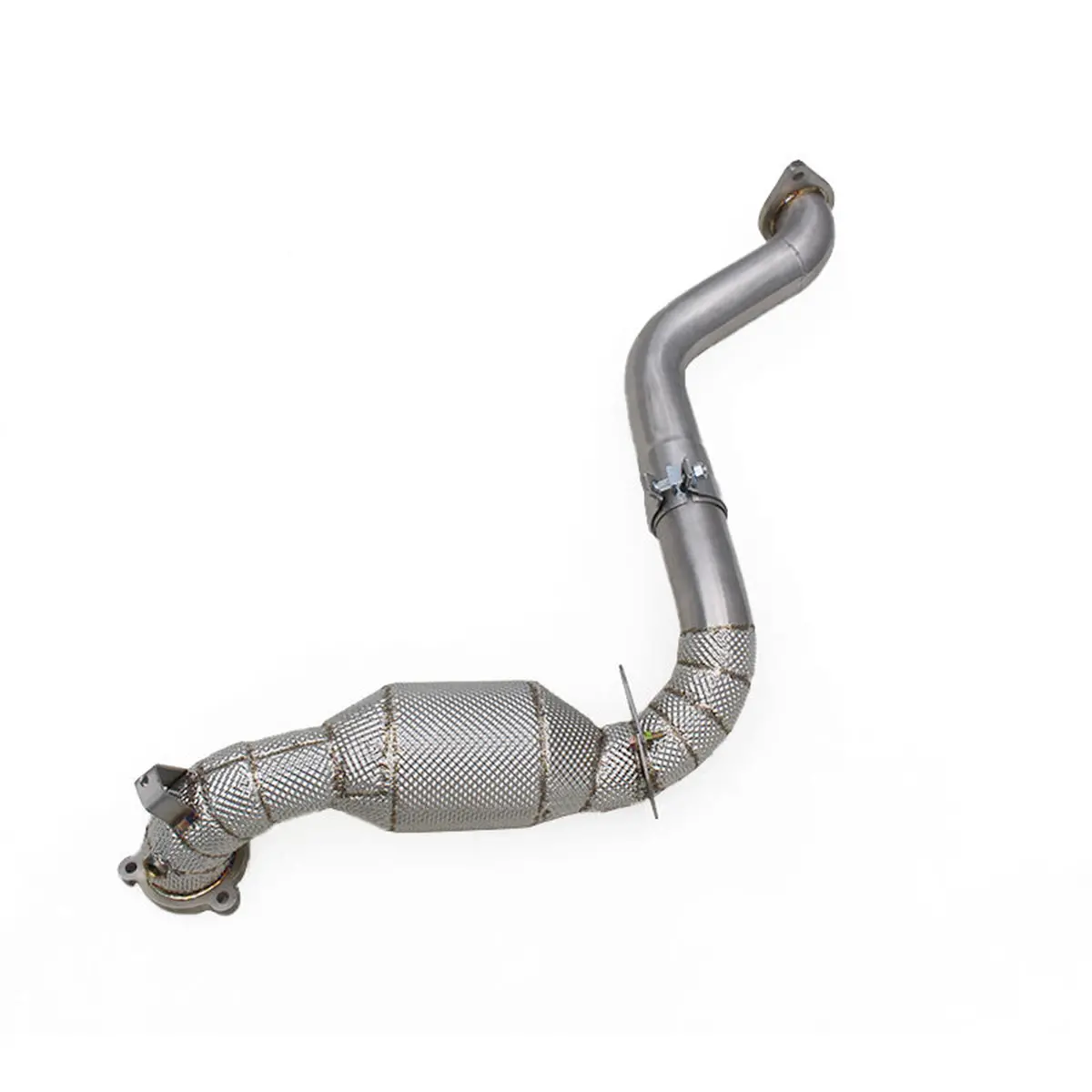 High Flow Catted Stainless Steel Downpipe For Mercedes‑Benz A35 A35s Amg W177 2.0T 1
