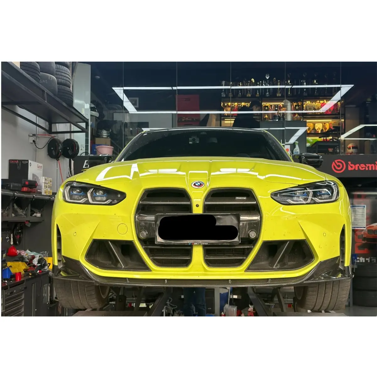 Ct Vi Style Dry Carbon Fiber Front Lip For Bmw G80 G81 M3 G82 G83 M4 1
