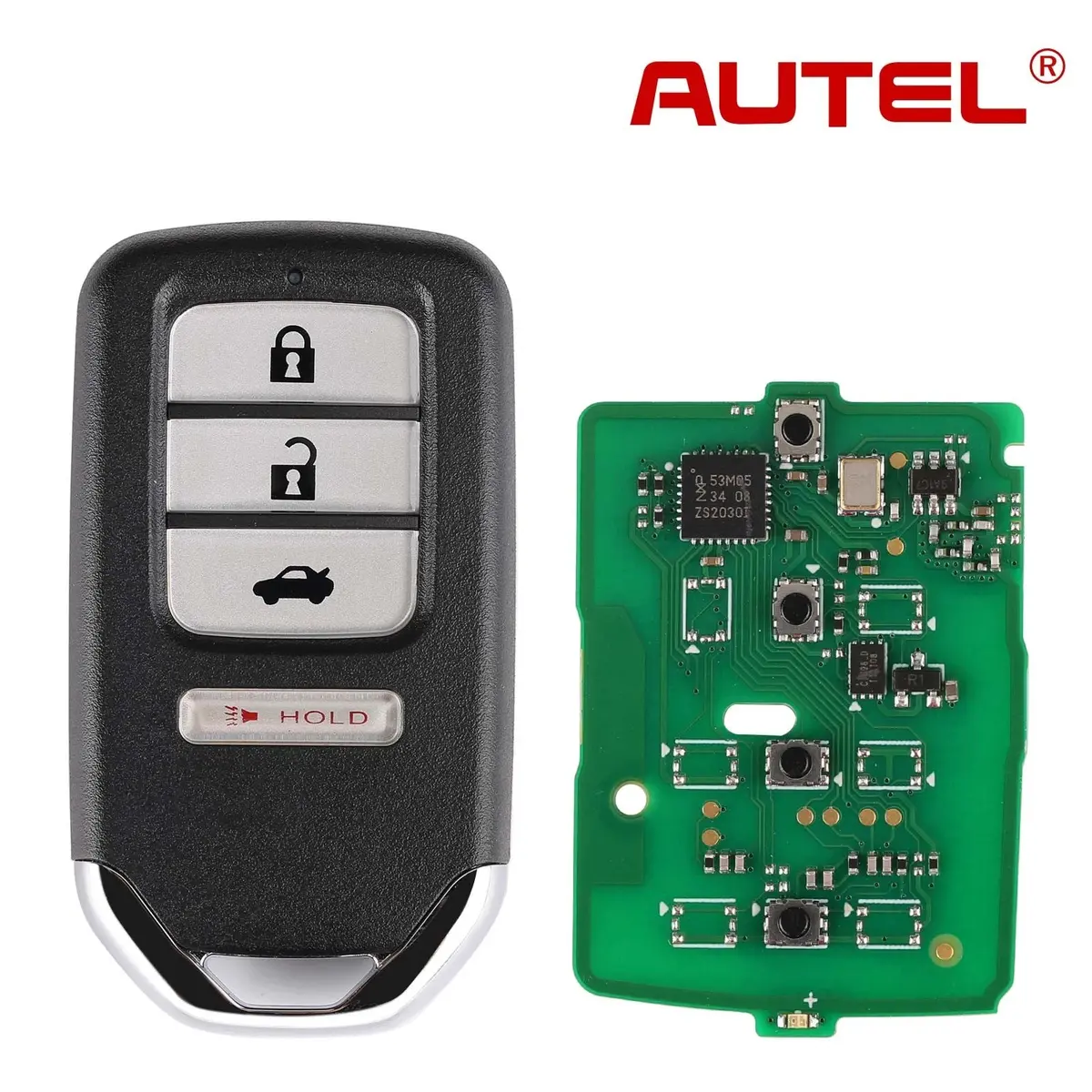 Autel Ikeyhd004al Honda 4 Buttons Universal Smart Key 5Pcs/Set 1