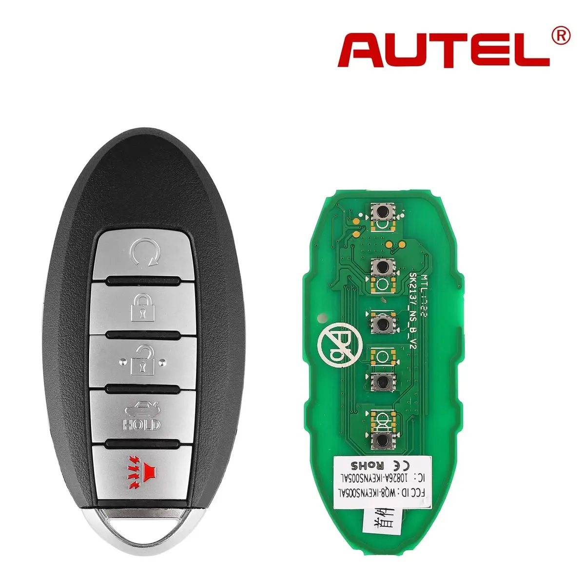 Autel Ikeyns005al Nissan 5 Buttons Universal Smart Key 5Pcs/Set 1