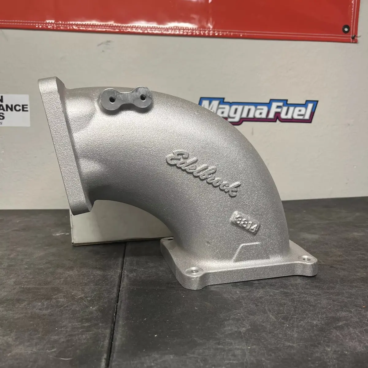 Edelbrock Throttle Body Elbow 95Mm - 4500 Flange - Tall 1