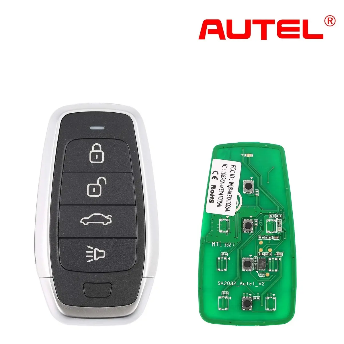 Autel Ikeyat004cl 4 Buttons Universal Smart Key 5Pcs/Set 1