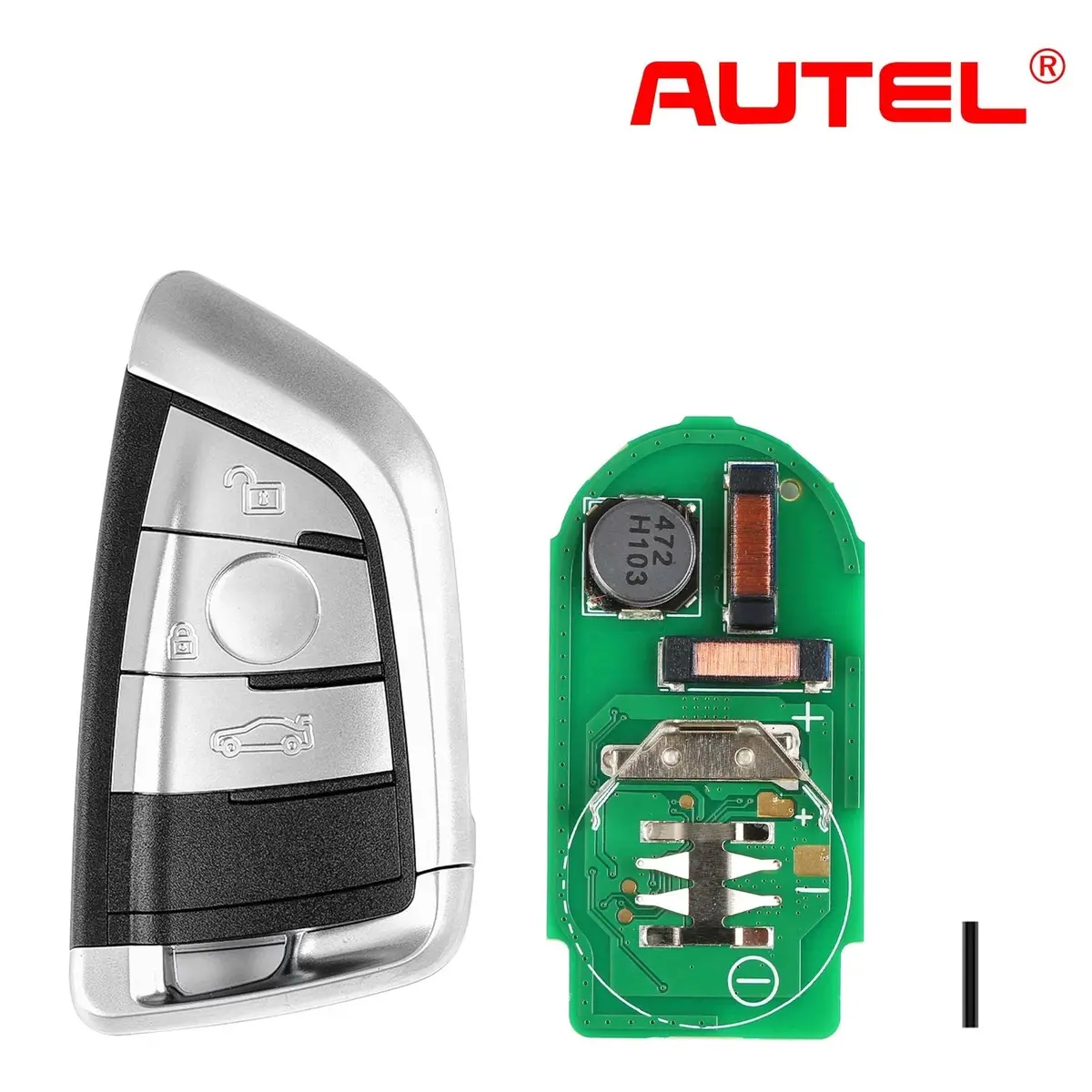 Autel Ikeybw003al Razor Style Bmw 3 Buttons Smart Universal Key 5Pcs/Set 1