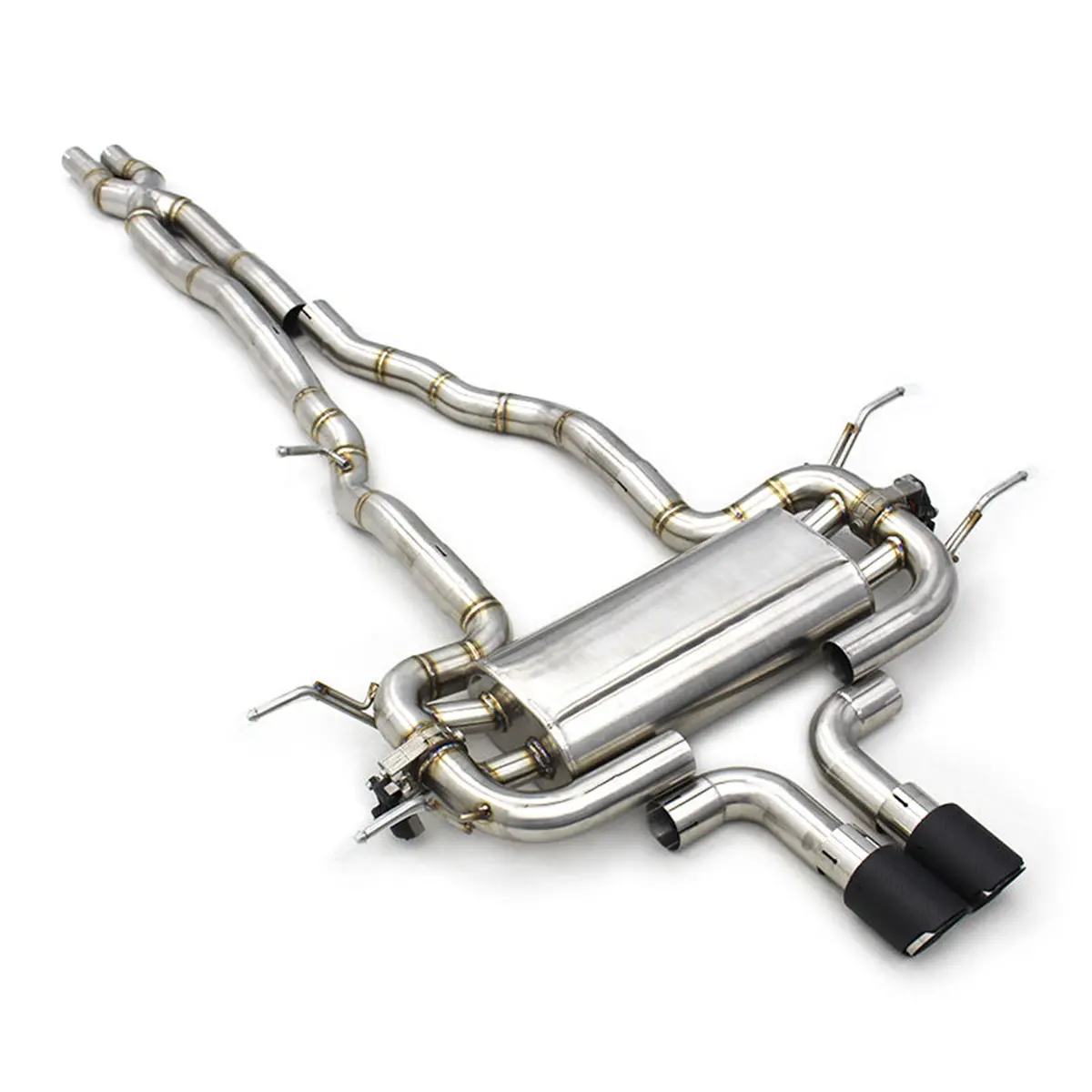 Stainless Steel Catback Sport Exhaust System For Jaguar F‑Type 3.0T 1