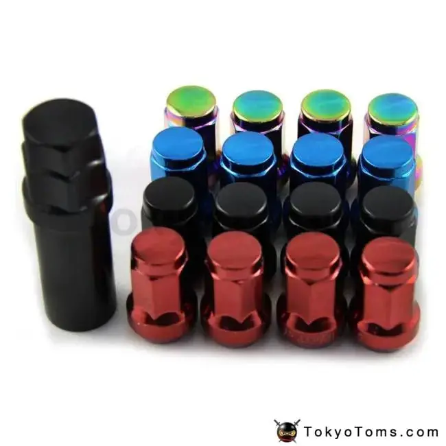 Max Guard 33Mm Racing Spec Steel Racing Wheel Nuts M12x1.5/1.25 Car Wheel Rims Lug Nuts 20Pcs/Set 1