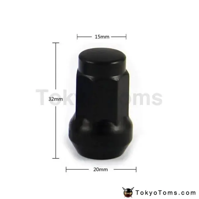 Max Guard 33Mm Racing Spec Steel Racing Wheel Nuts M12x1.5/1.25 Car Wheel Rims Lug Nuts 20Pcs/Set 5