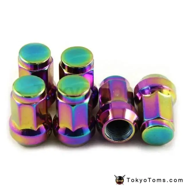 Max Guard 33Mm Racing Spec Steel Racing Wheel Nuts M12x1.5/1.25 Car Wheel Rims Lug Nuts 20Pcs/Set 5