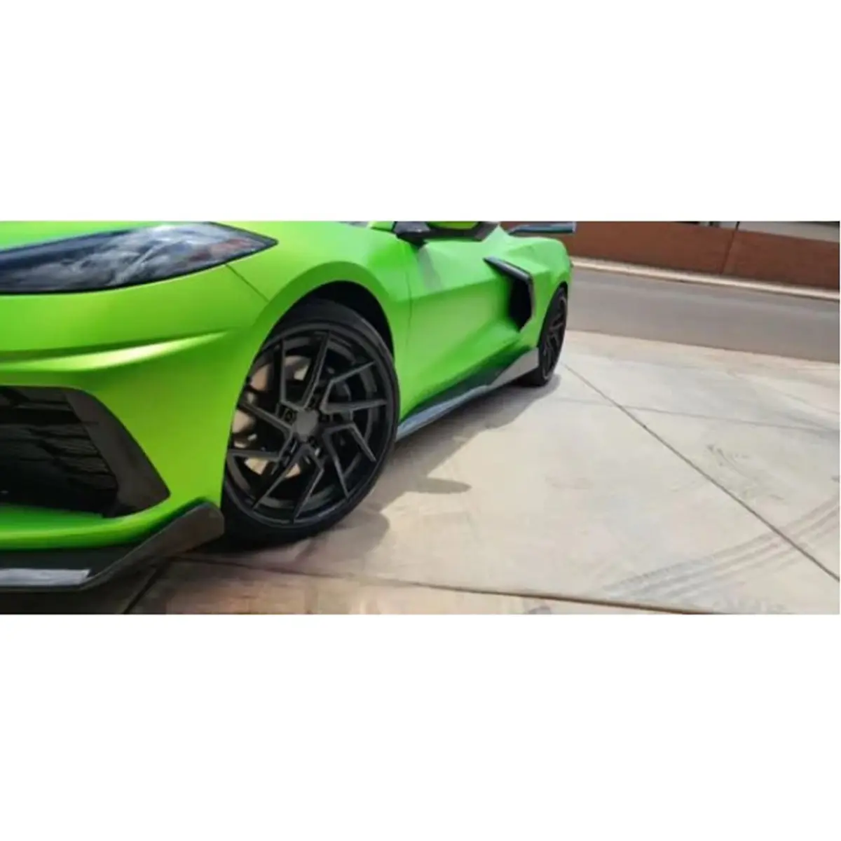 Carbon Fiber Side Skirts For Chevrolet Corvette C8 2
