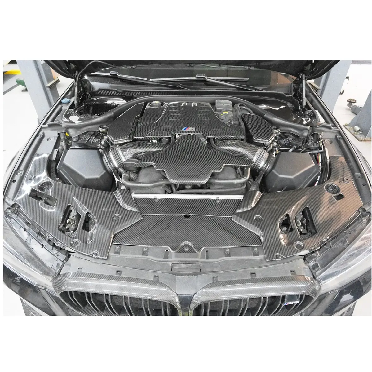 Carbon Fiber Complete Engine Bay Kit For Bmw F90 M5 F91 F92 F93 M8 G30 5 Series 1