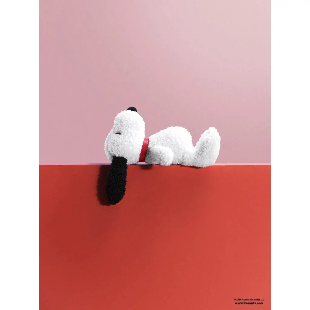 Snoopy Tiny Teddy Cream In Gift Box 1
