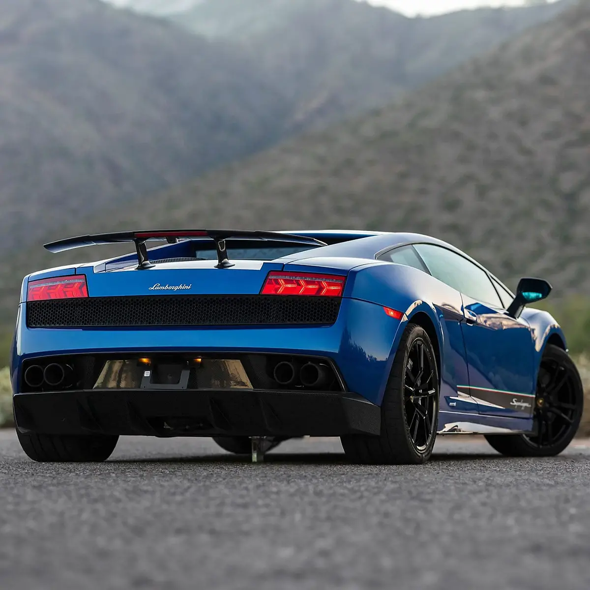 Sratec Carbon Fiber Rear Spoiler Wing For Lamborghini Gallardo Lp540 Lp550 Lp560 Lp570 Modified Track Version 1