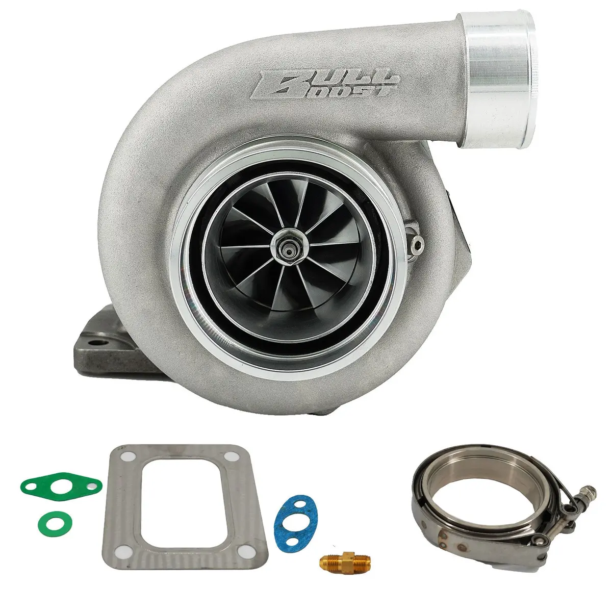 T70 Turbocharger Turbo Charger T4 3" Universal V-Band 500+ Hp 0.72 0.81 A/R 1