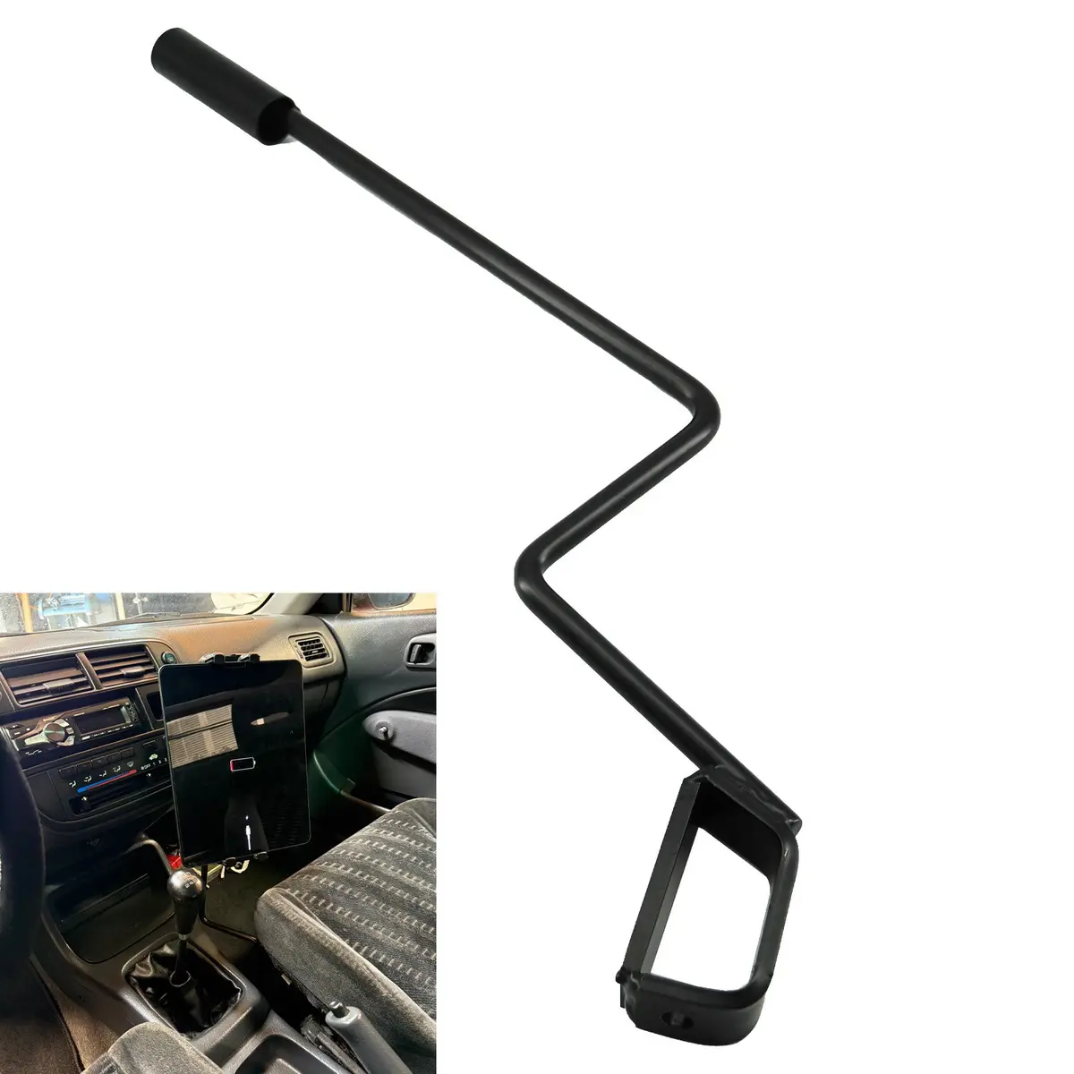 Tuner Steel Tablet Seat Rail Mount For Honda Acura Civic Integra Crx Eg Ek Dc 1