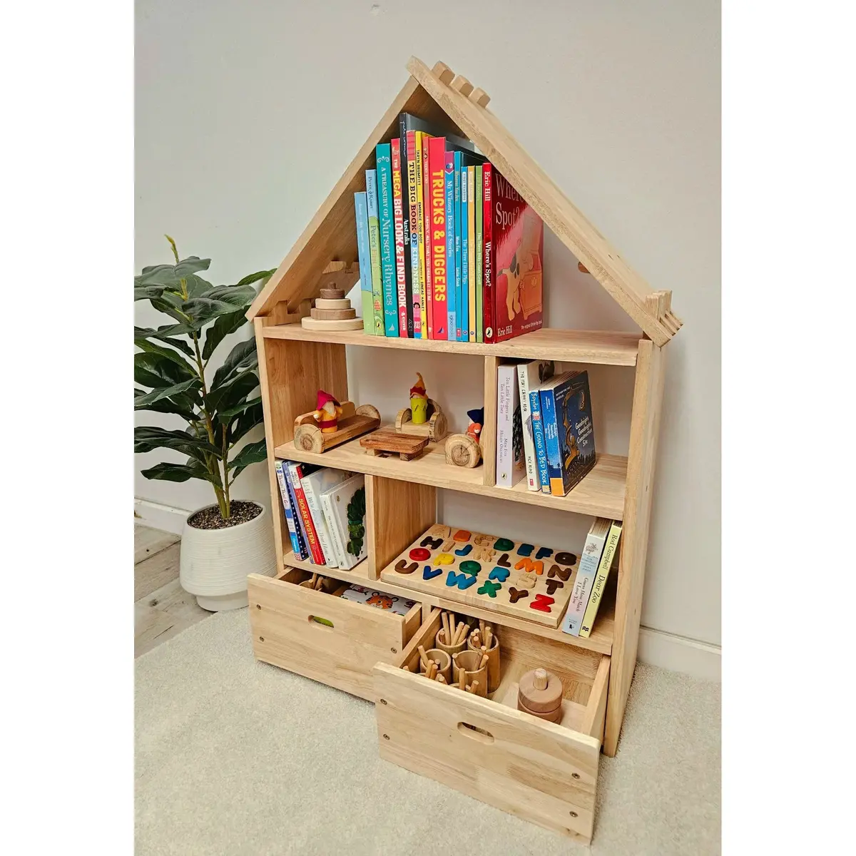 Wonder House Bookshelf 1
