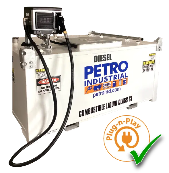 4,500L Pc Cube Tank With Piusi Fuel Management Cube 70 System 1