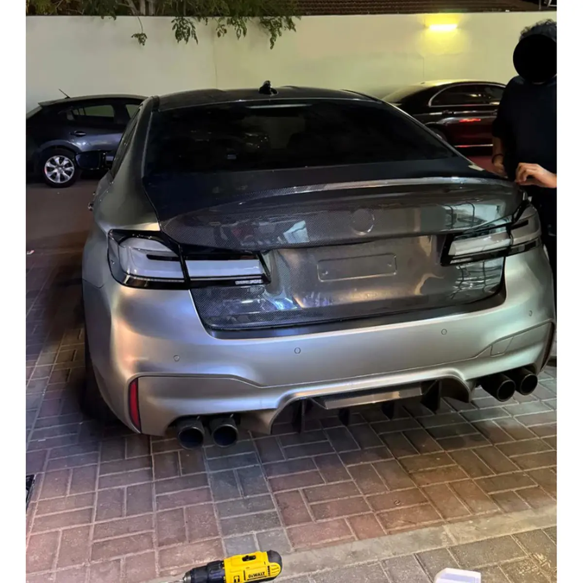 Carbon Fiber Csl Style Trunk For Bmw F90 M5 G30 5 Series 1