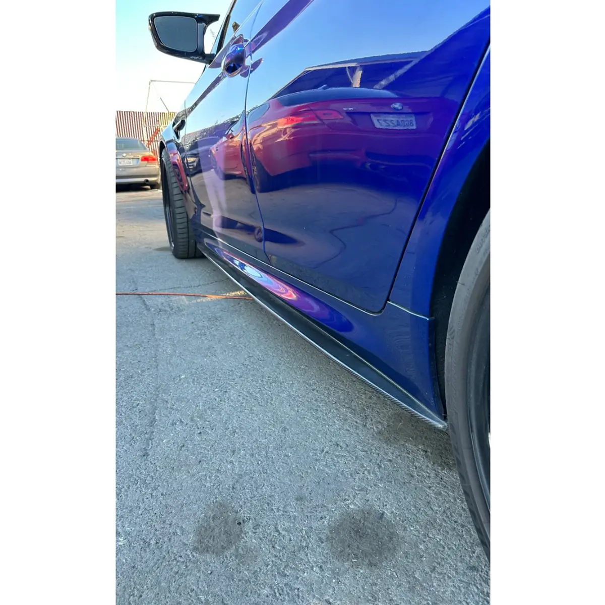 M Performance Carbon Fiber Side Skirts For Bmw F90 M5 G30 5 Series 1